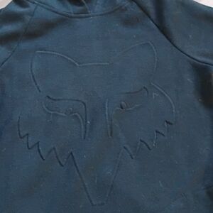 Dark Green Hoodie with Fox Design